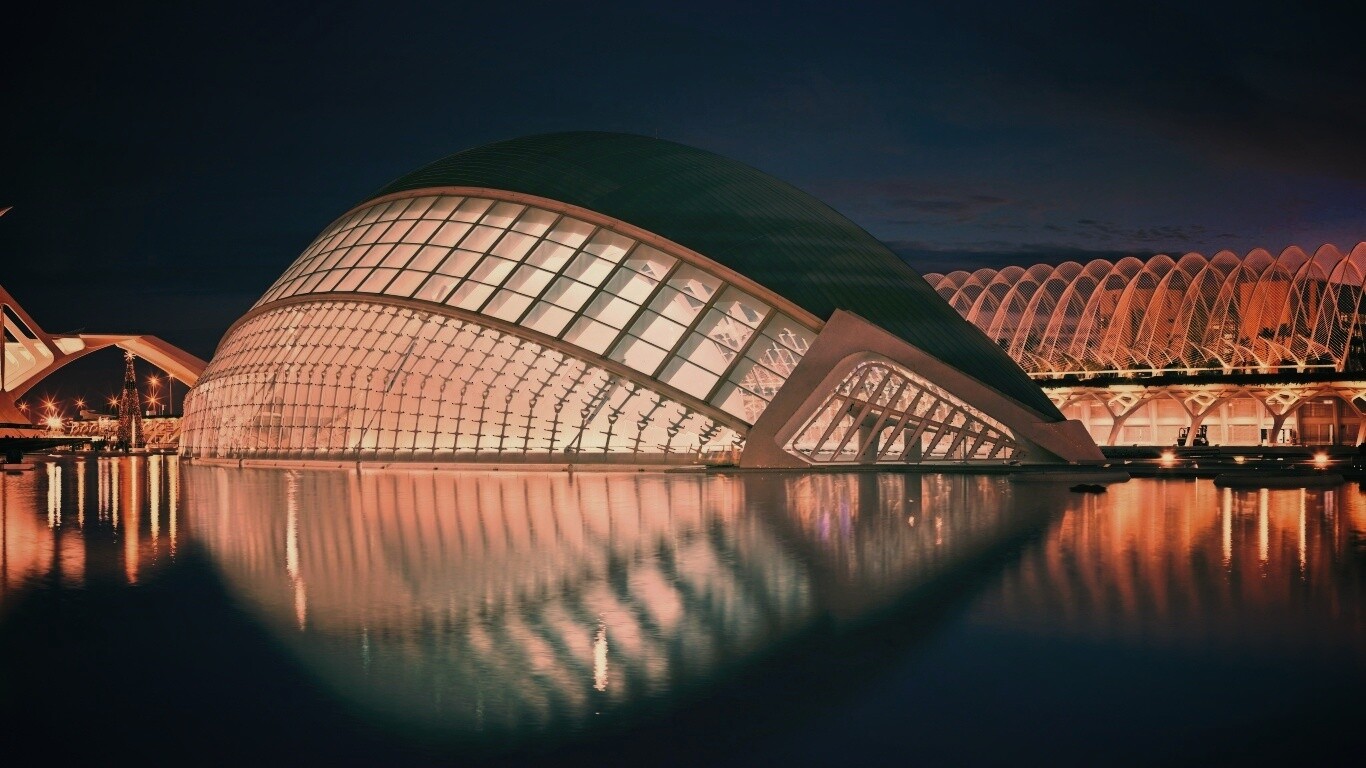 Здание обои