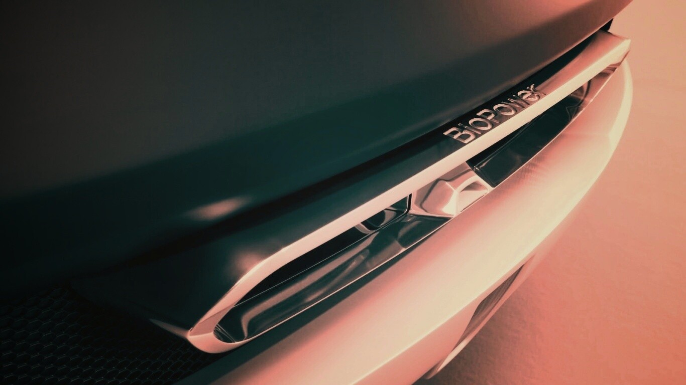 Хромированный бампер обои