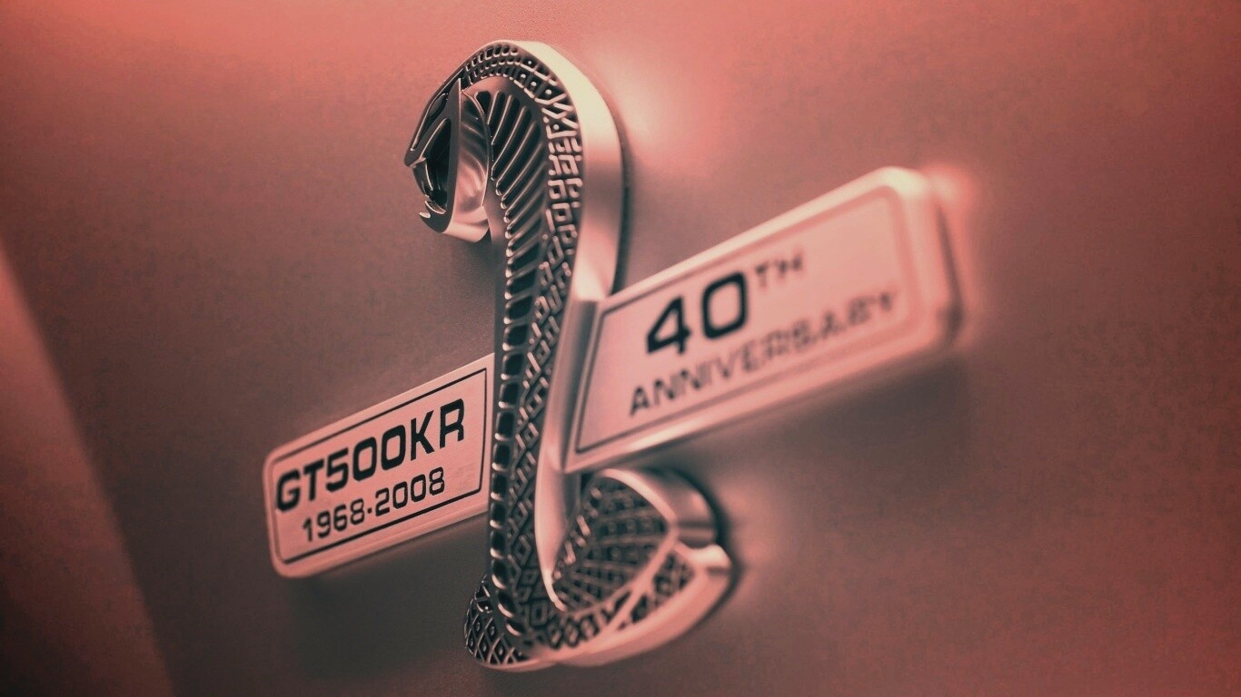 Шильдик Ford Mustang Shelby обои