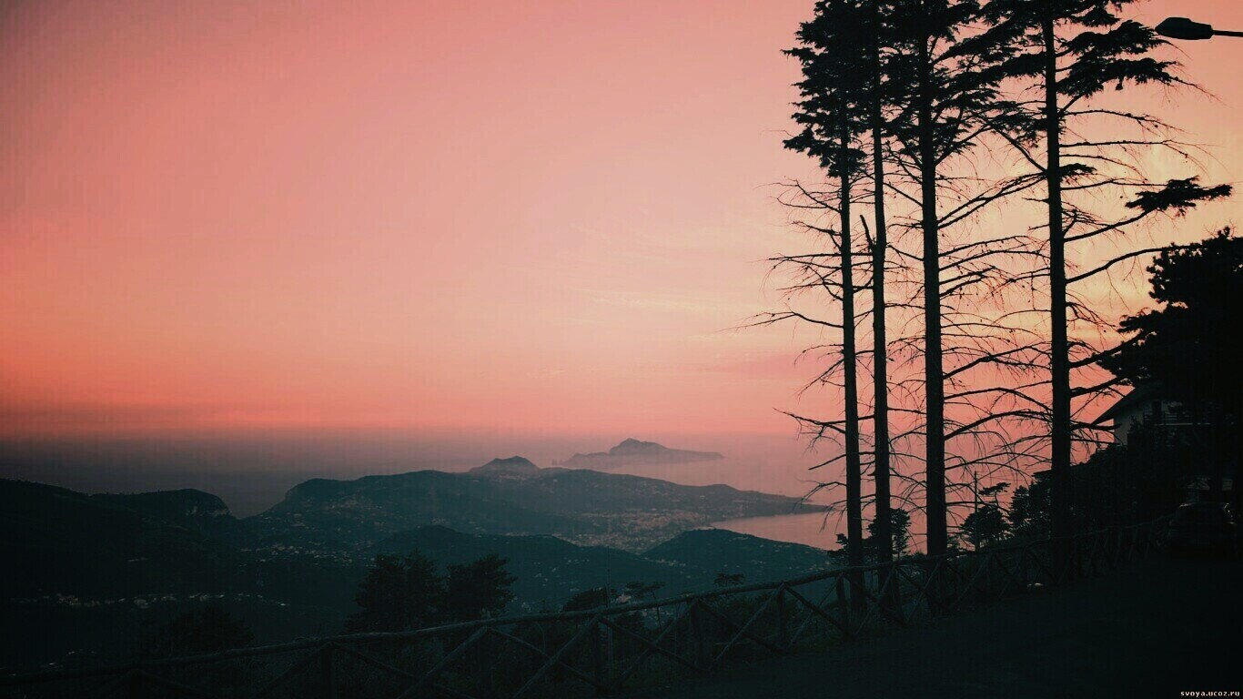 Вид на море обои