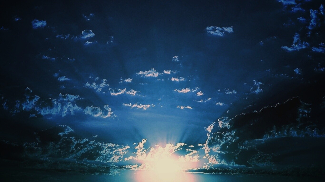 Ночное фантастическое небо обои