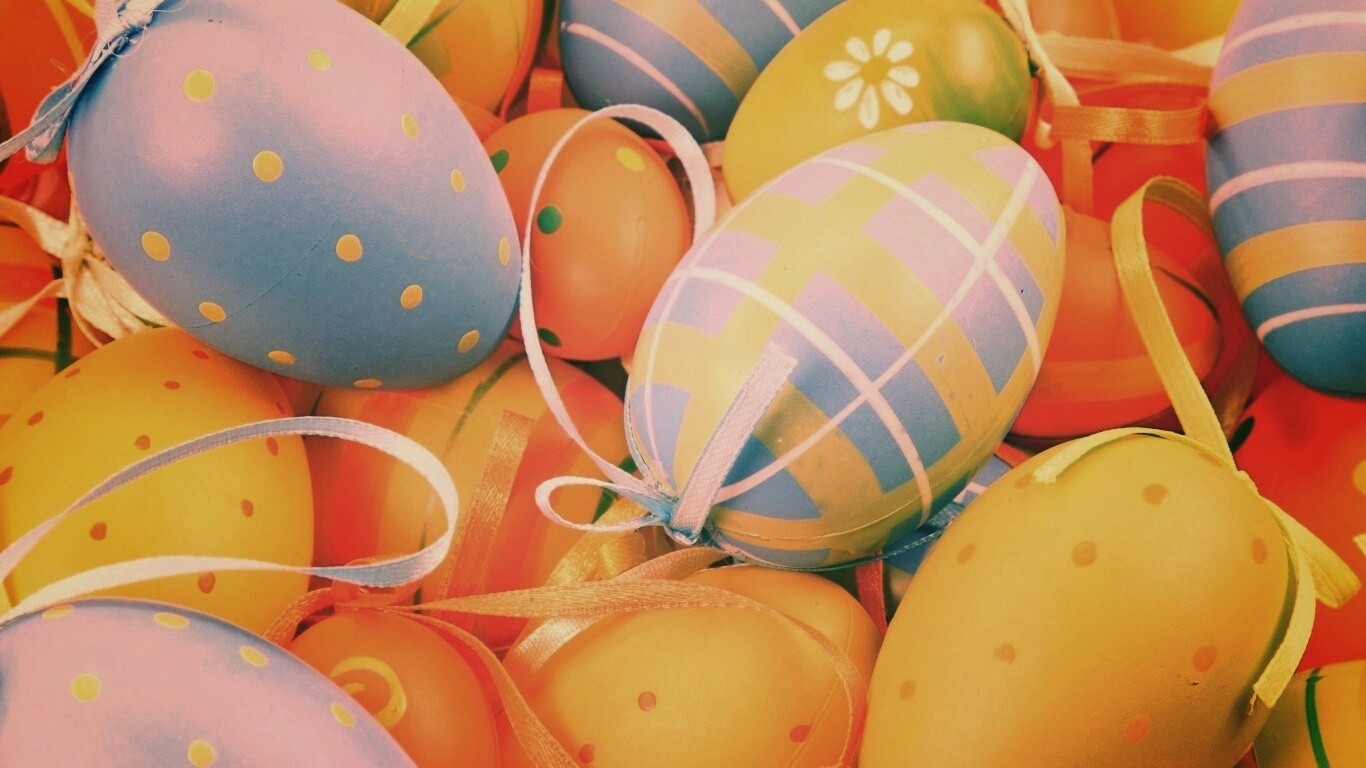 Пасхальные яйца обои