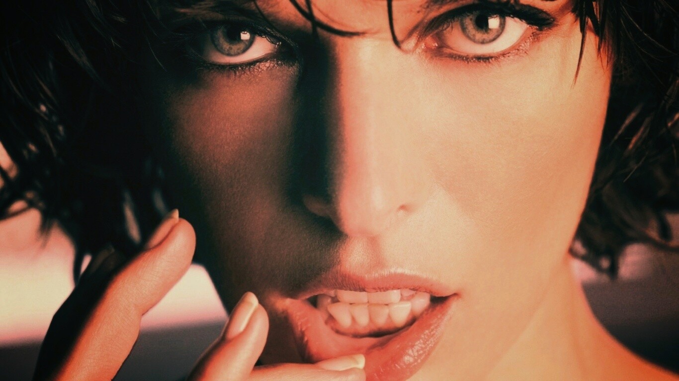 Мила Йововчи крупным планом обои