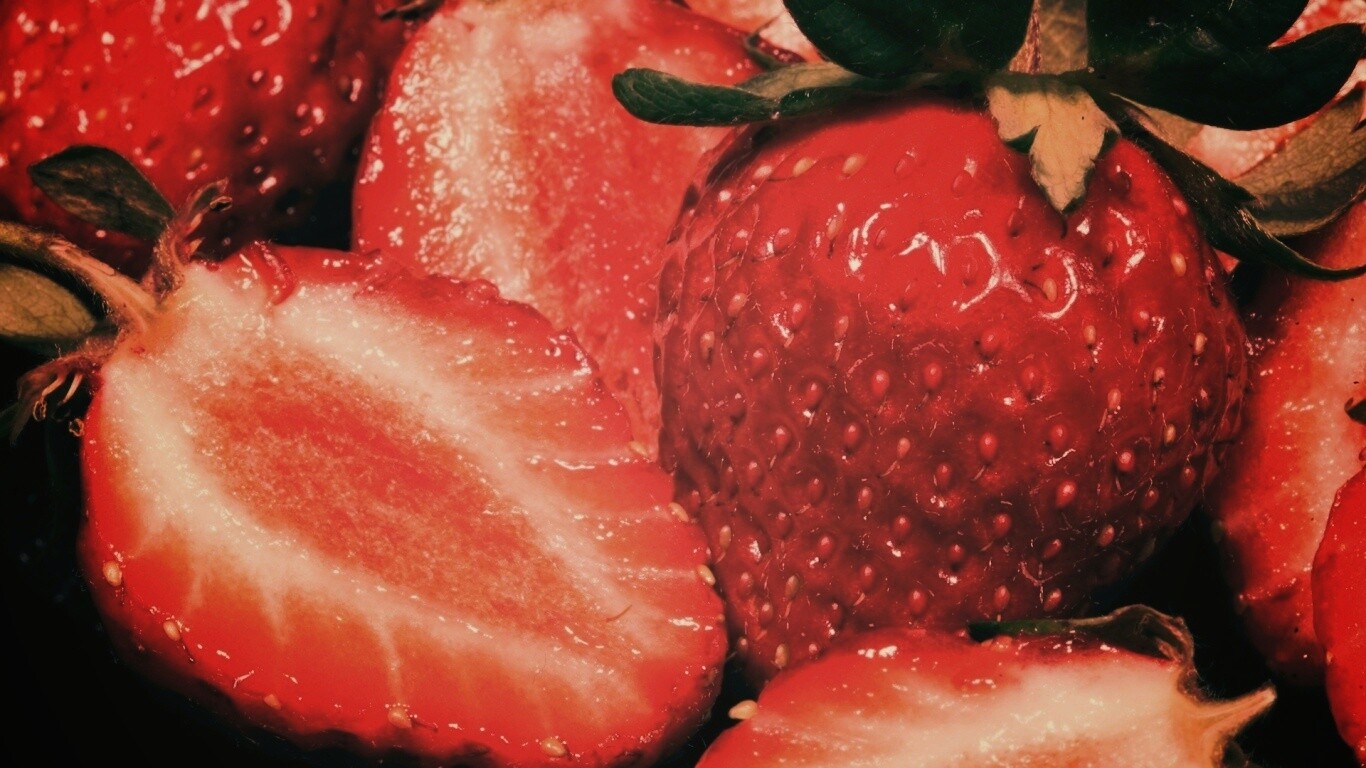 Клубника обои