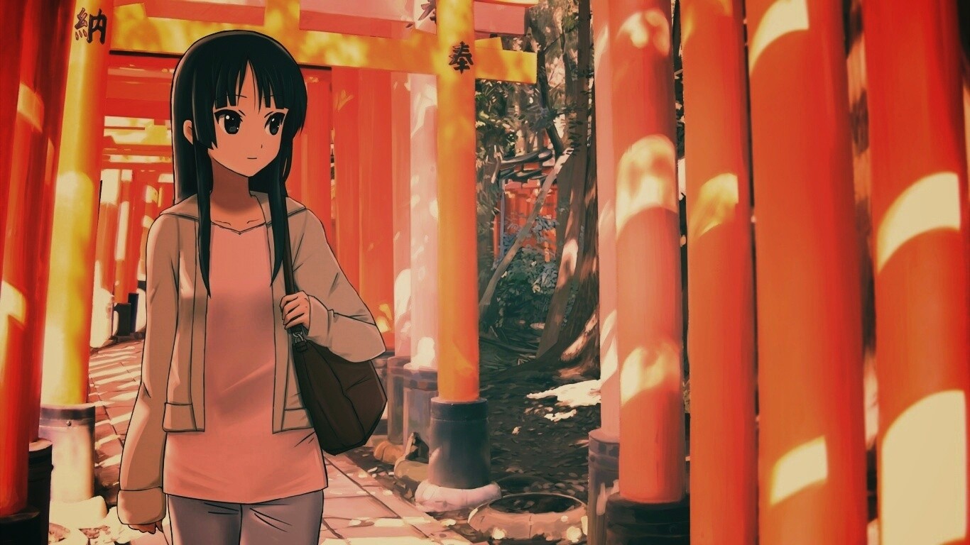 Акияма Мио обои