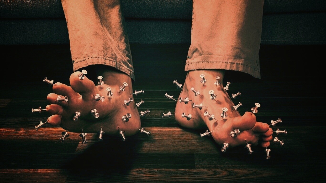 Акупунктура кнопками обои