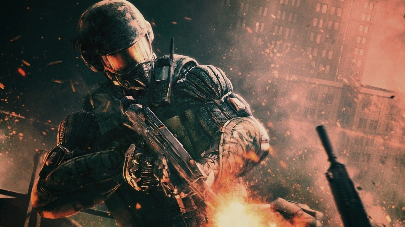 Костюм из Crysis 2 обои