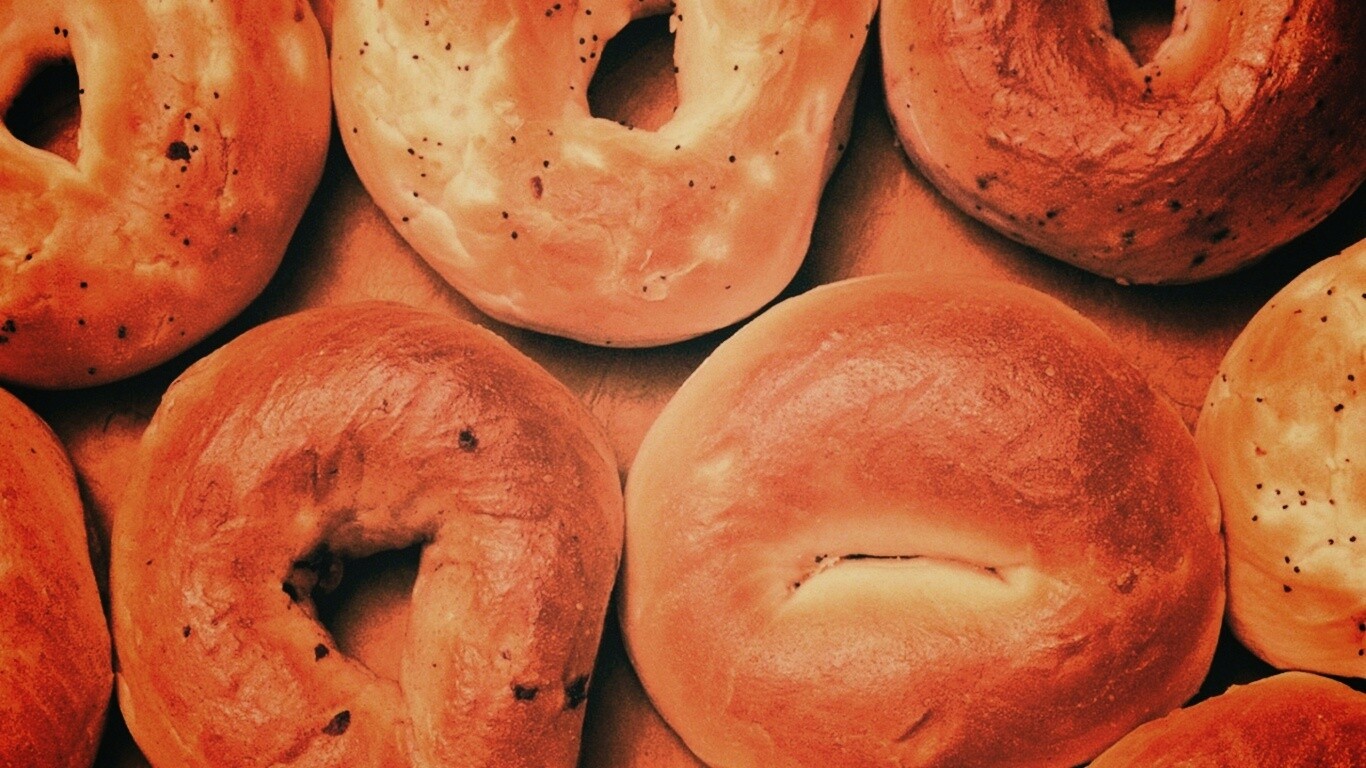 Мягкие бублики обои