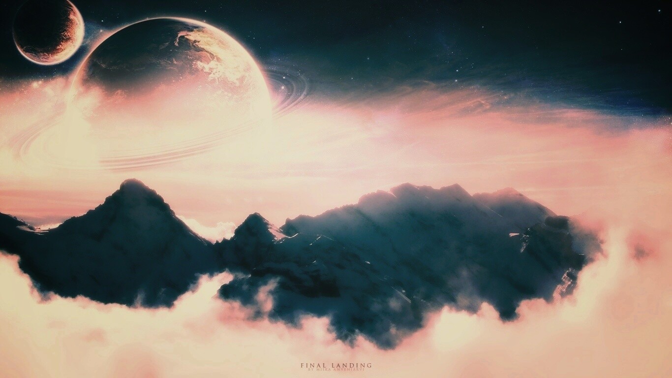 Окончательная посадка обои