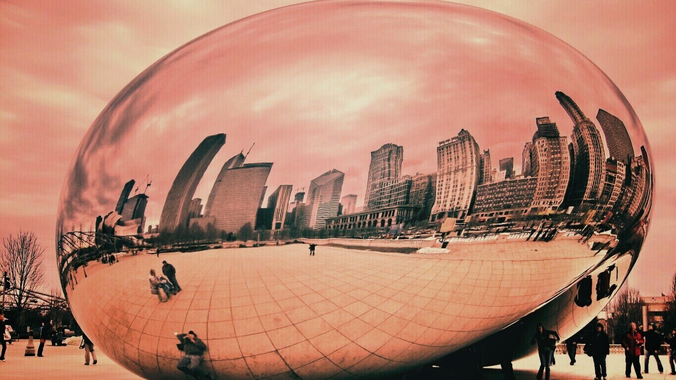 Облачные ворота обои