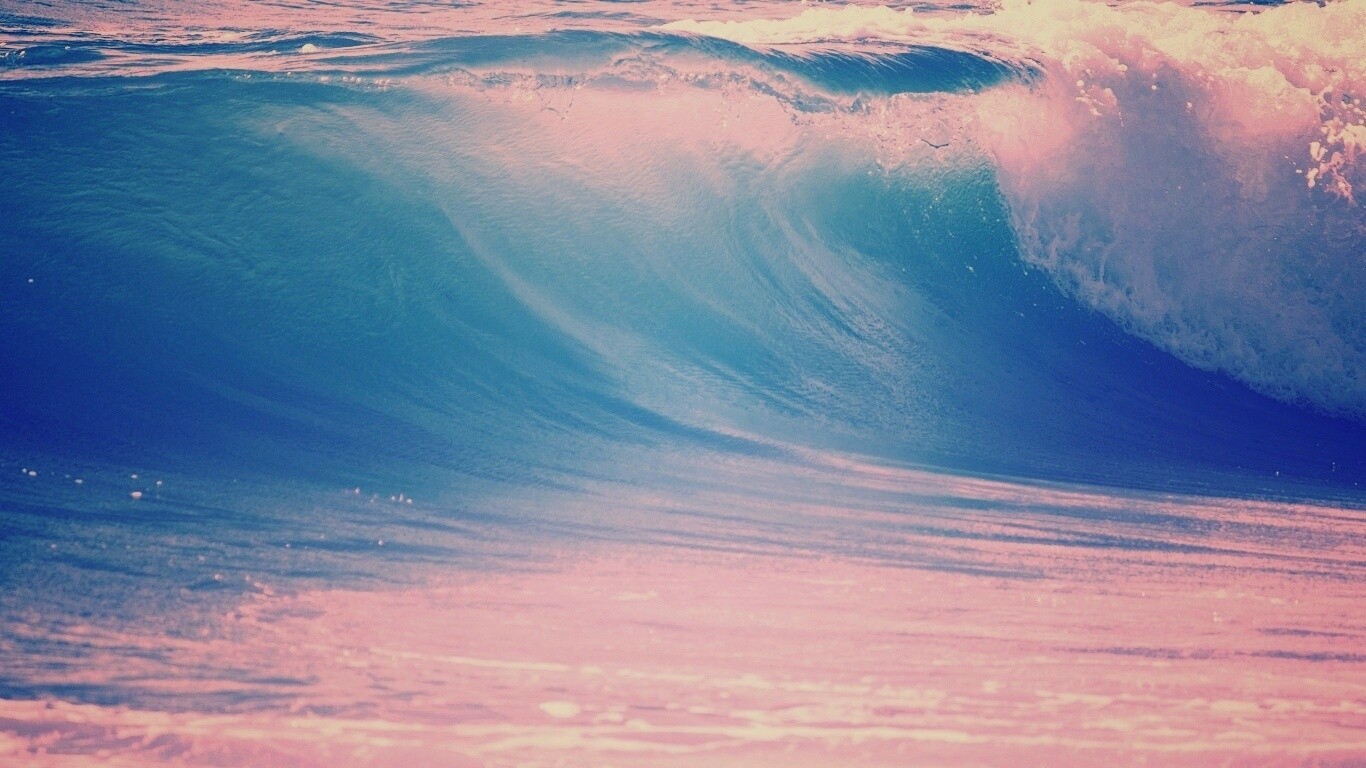 Океанская волна обои