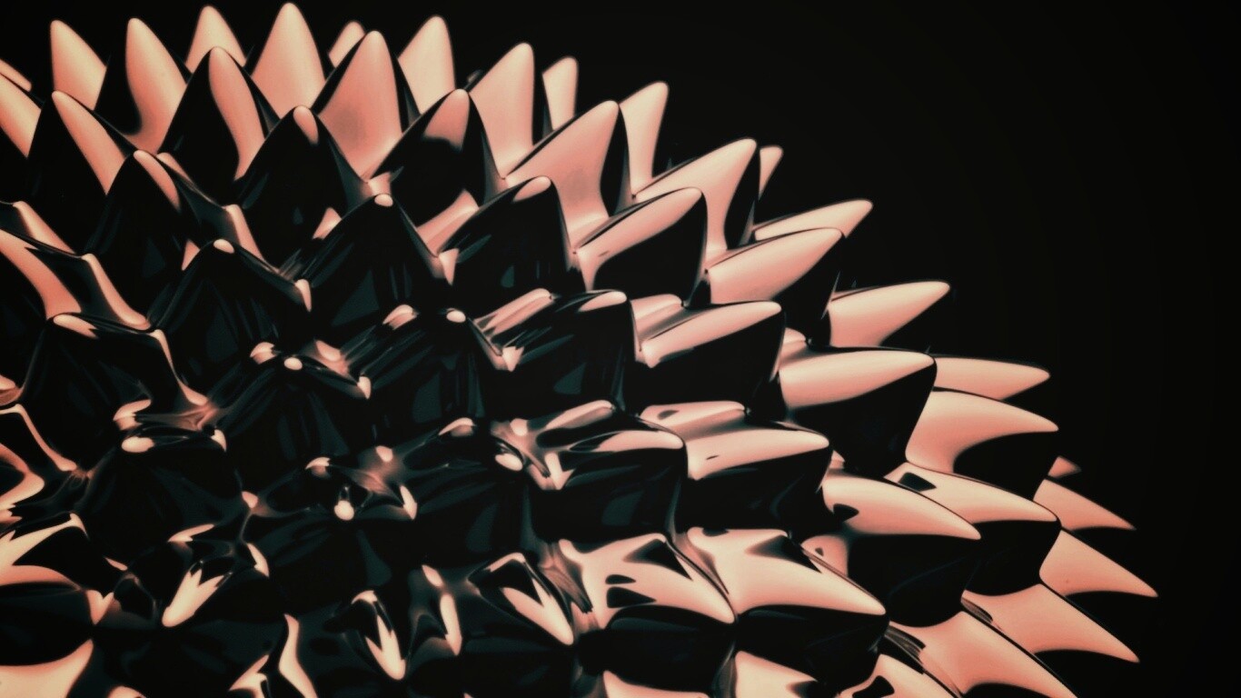 Стеклянные шипы обои