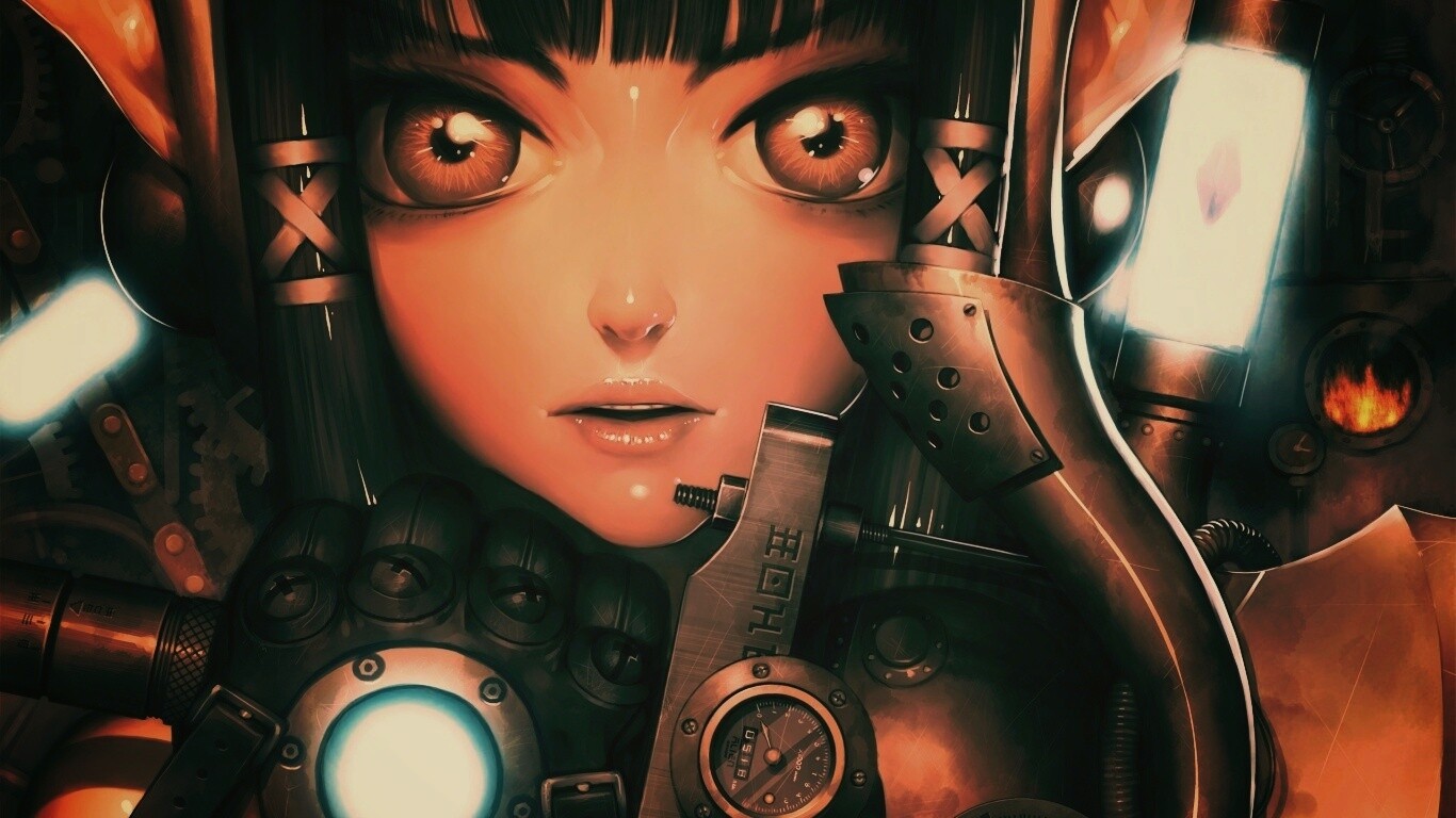 Технологичная лоли обои