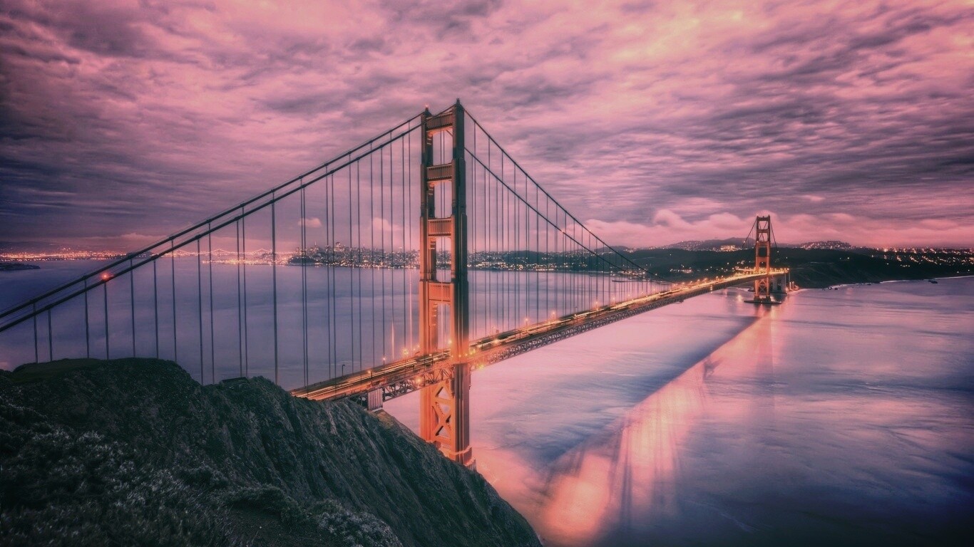 Мост Золотые Ворота обои