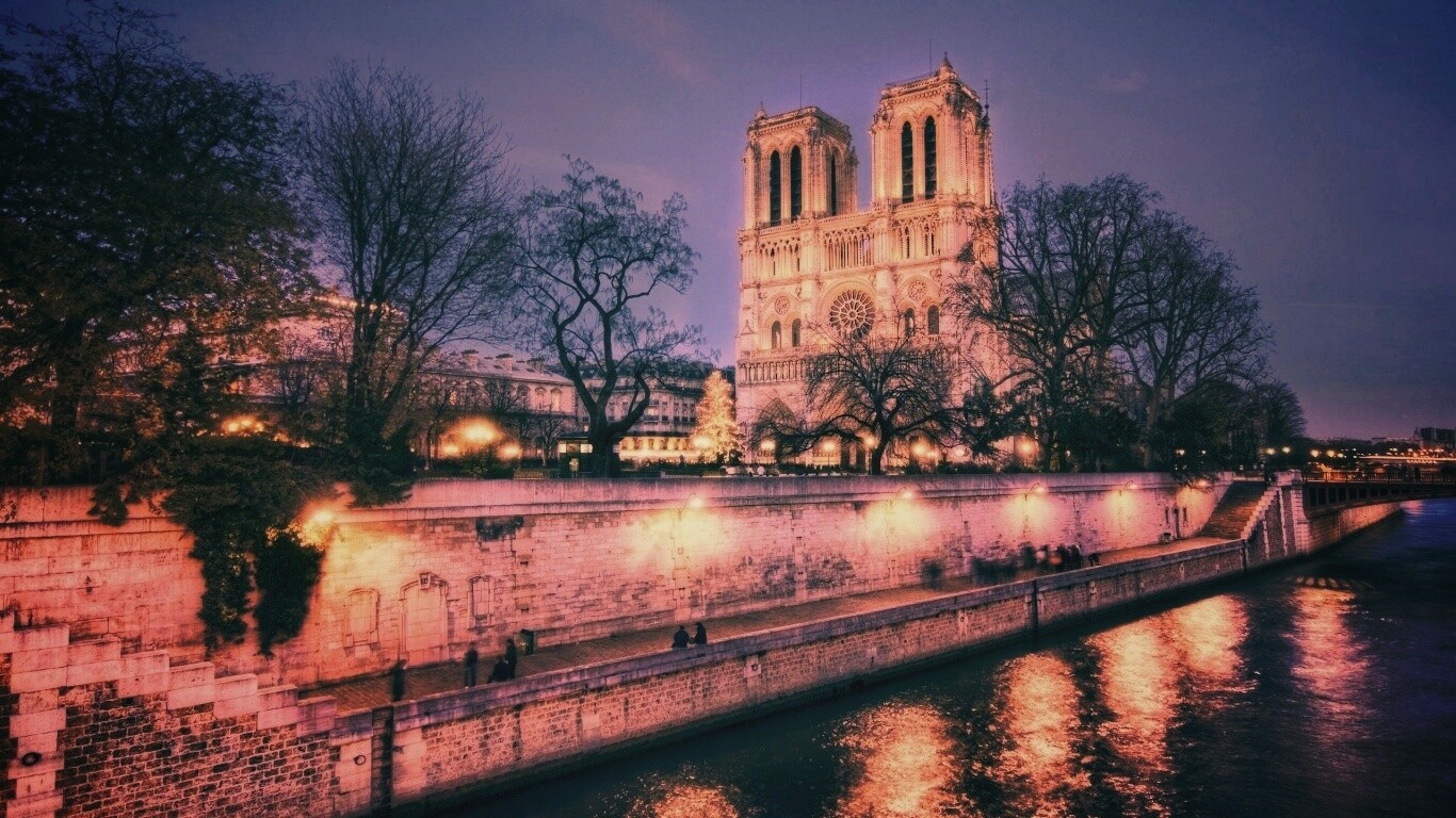 Красивое здание обои