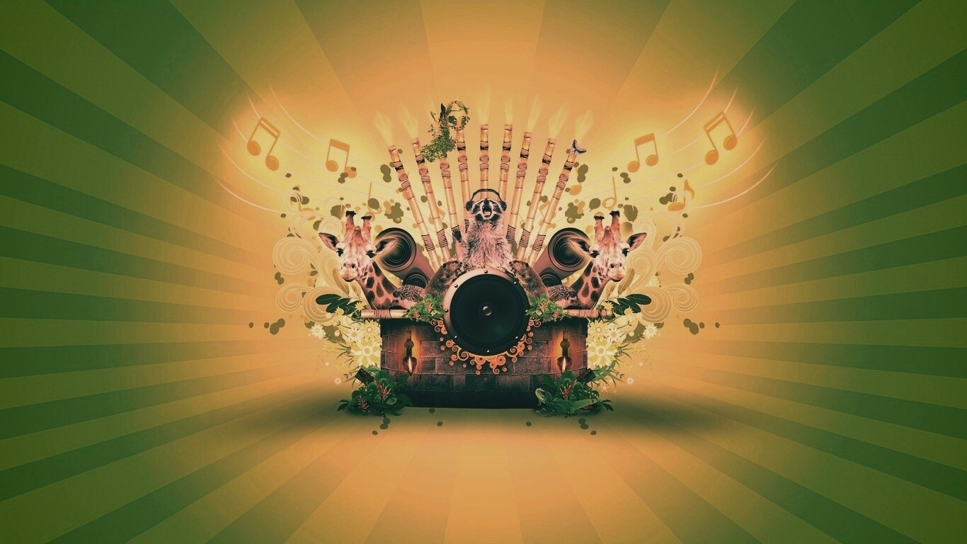 Музыка джунглей обои