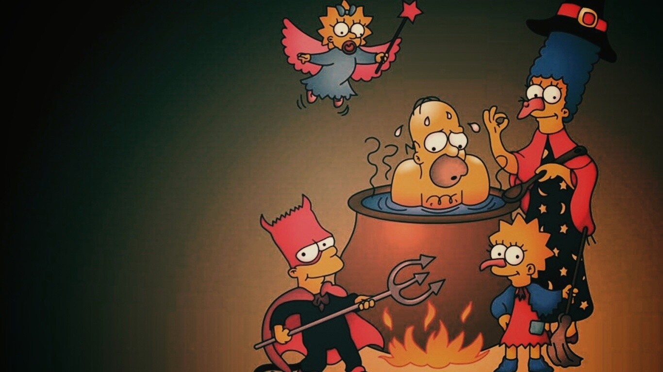 Шабаш Симпсонов обои