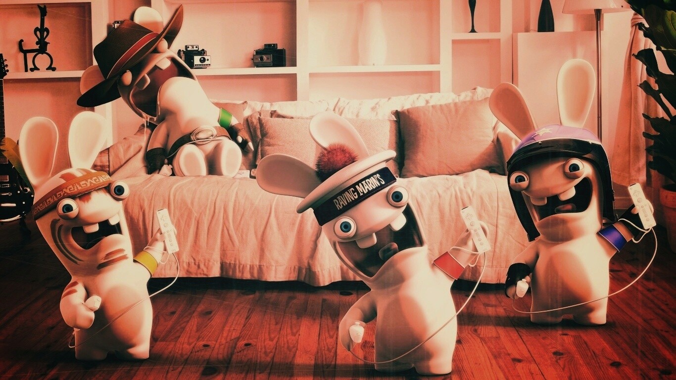 Raving Rabbids wii обои