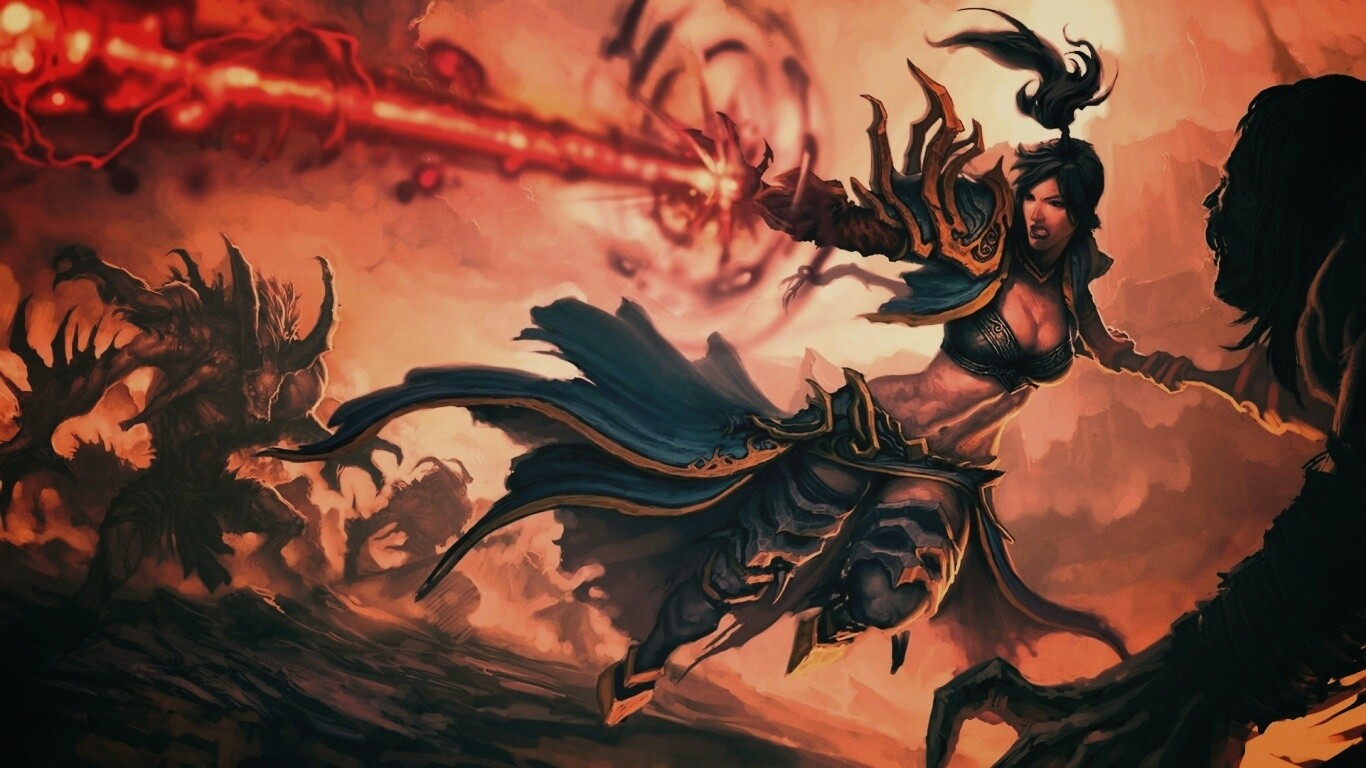 Чародей из Diablo 3 обои