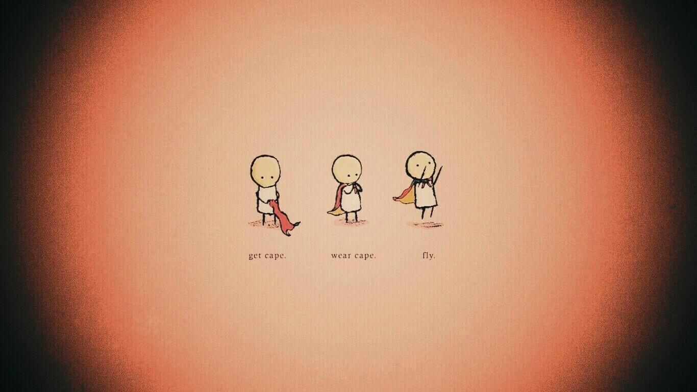 Возьми плащ, одень плащ, лети. обои