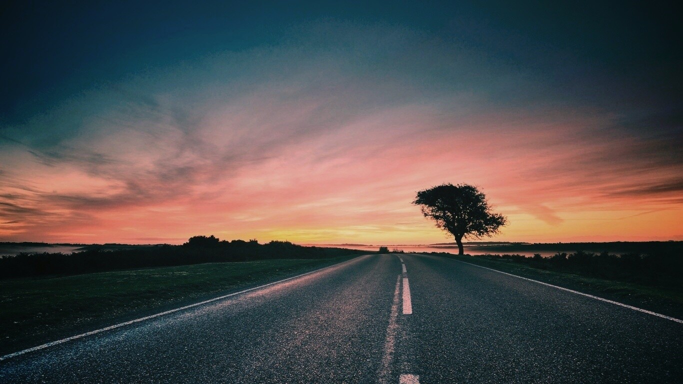 Дорога обои