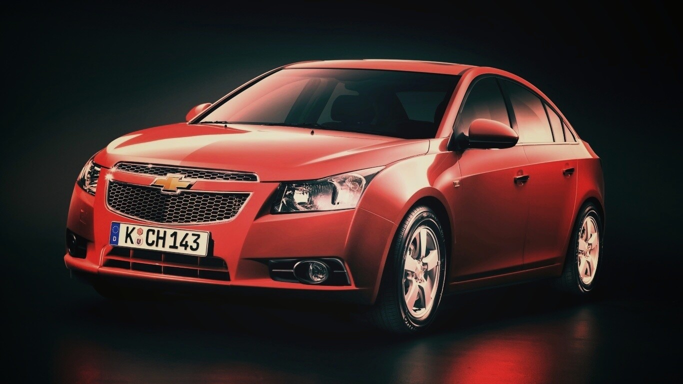 Седан Шевроле Круз обои