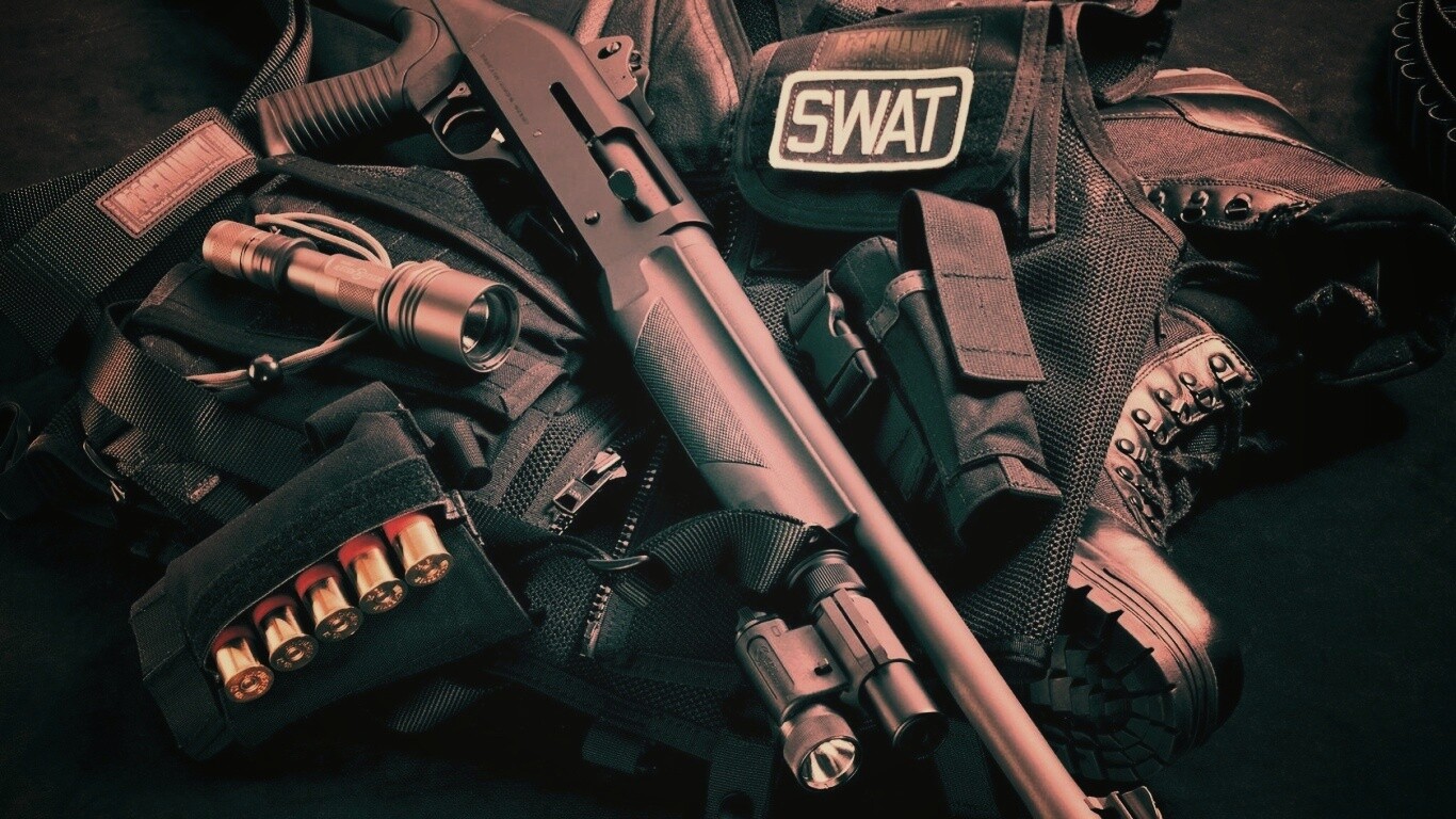 Снаряжение SWAT обои