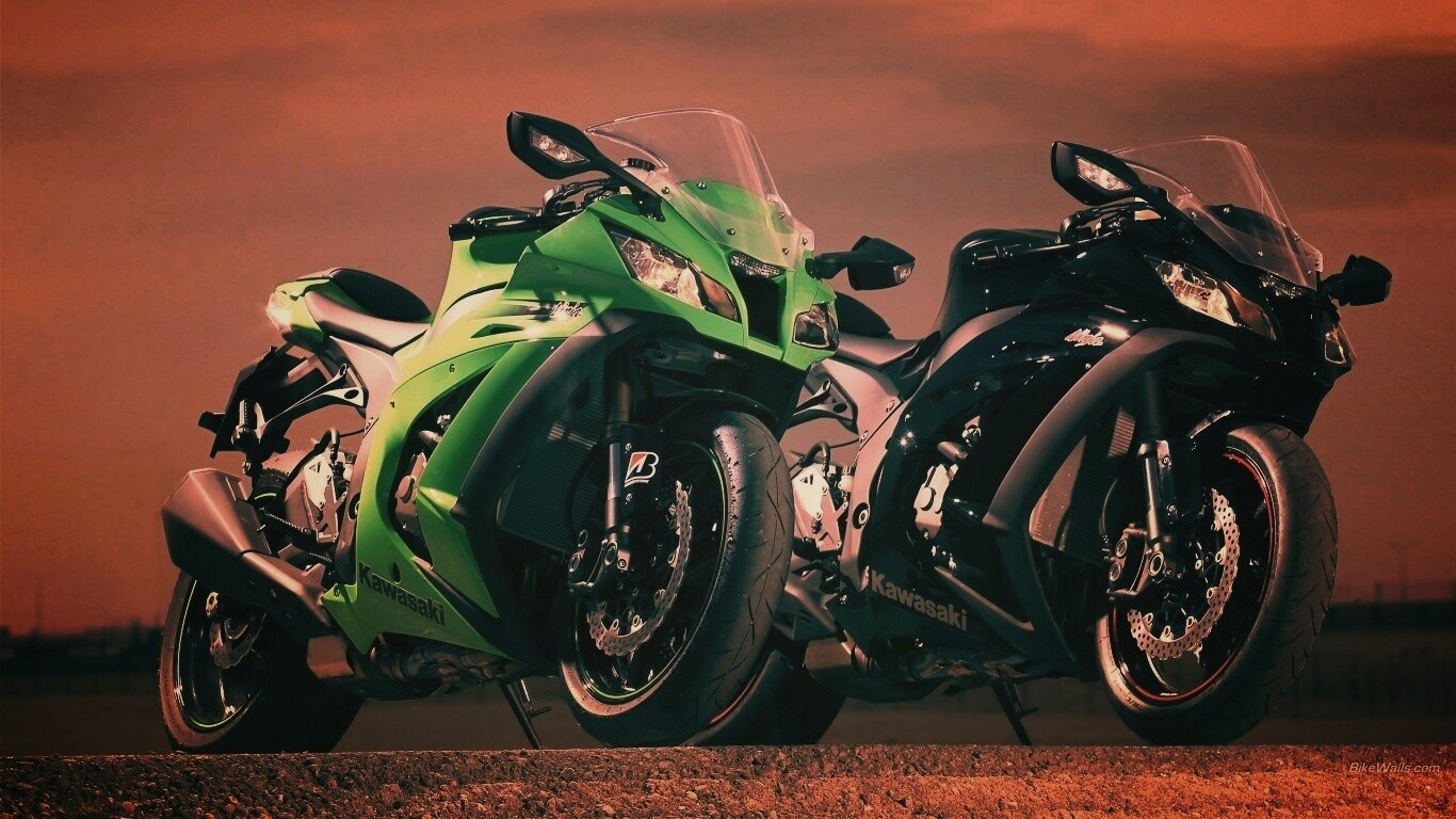 Два Кавасаки обои
