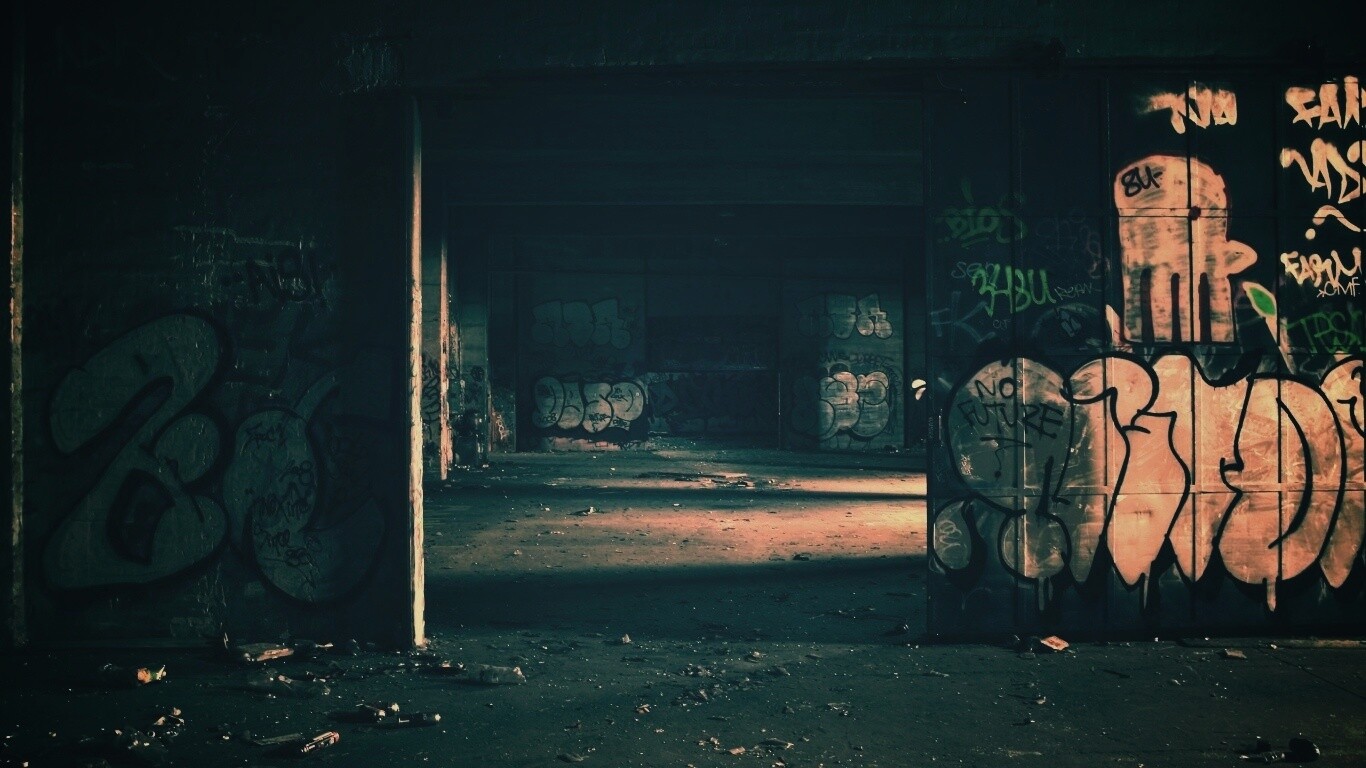 Заброшенное здание обои