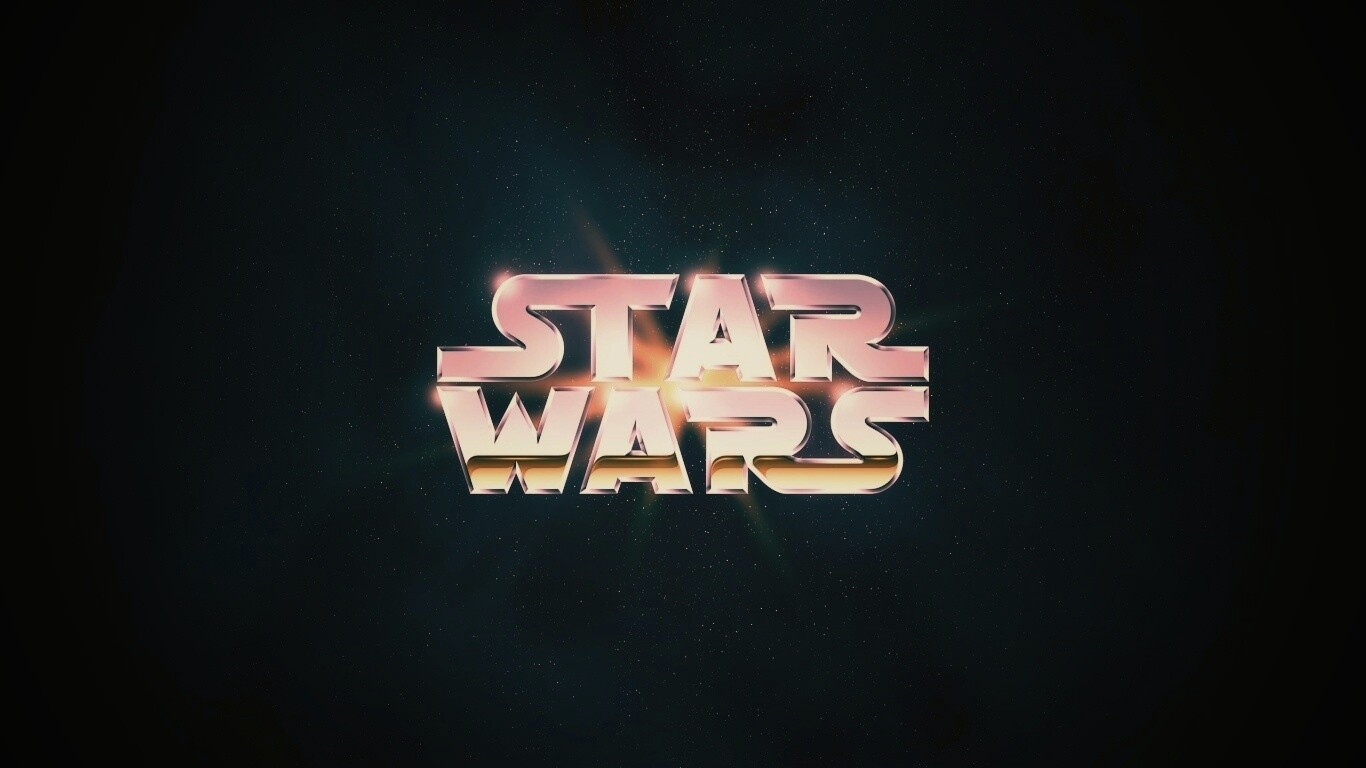 Логотип звездных войн обои