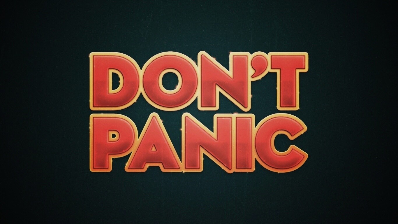 Не паникуй обои