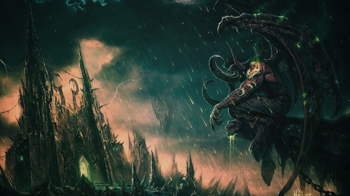 Иллидан обои