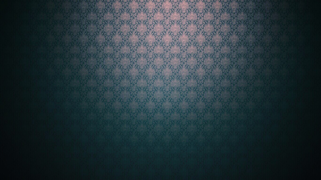 Синие узорчатые обои обои