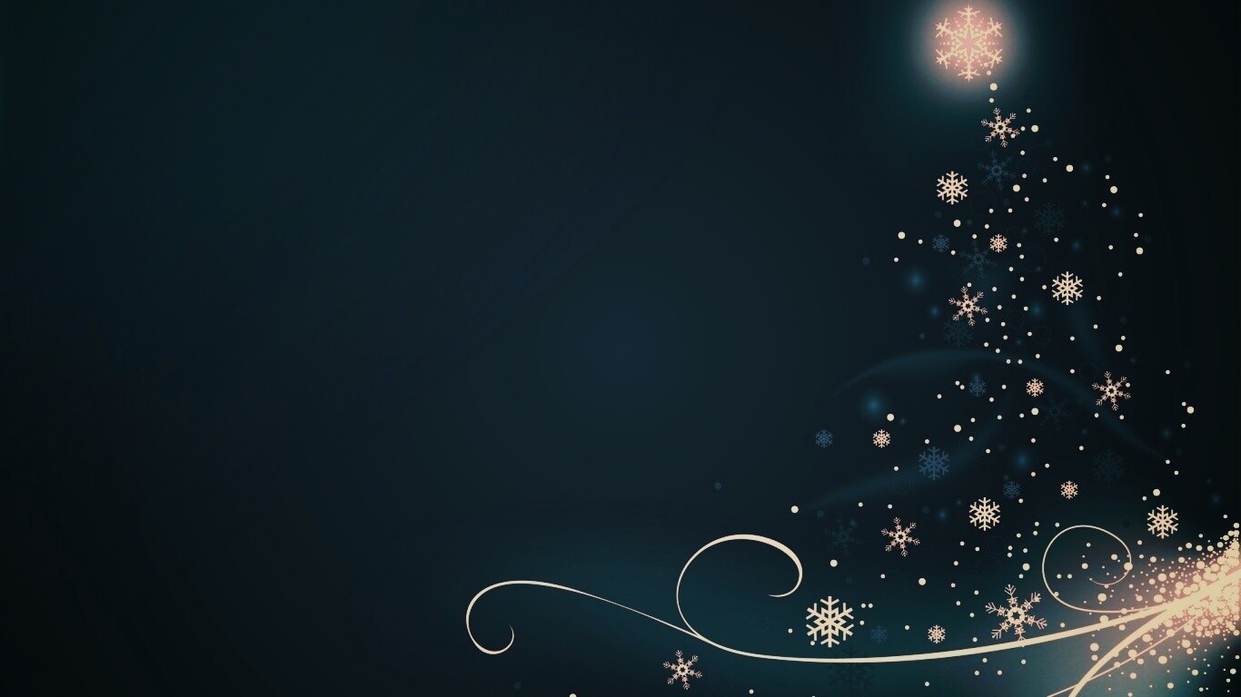 Волшебная елка обои