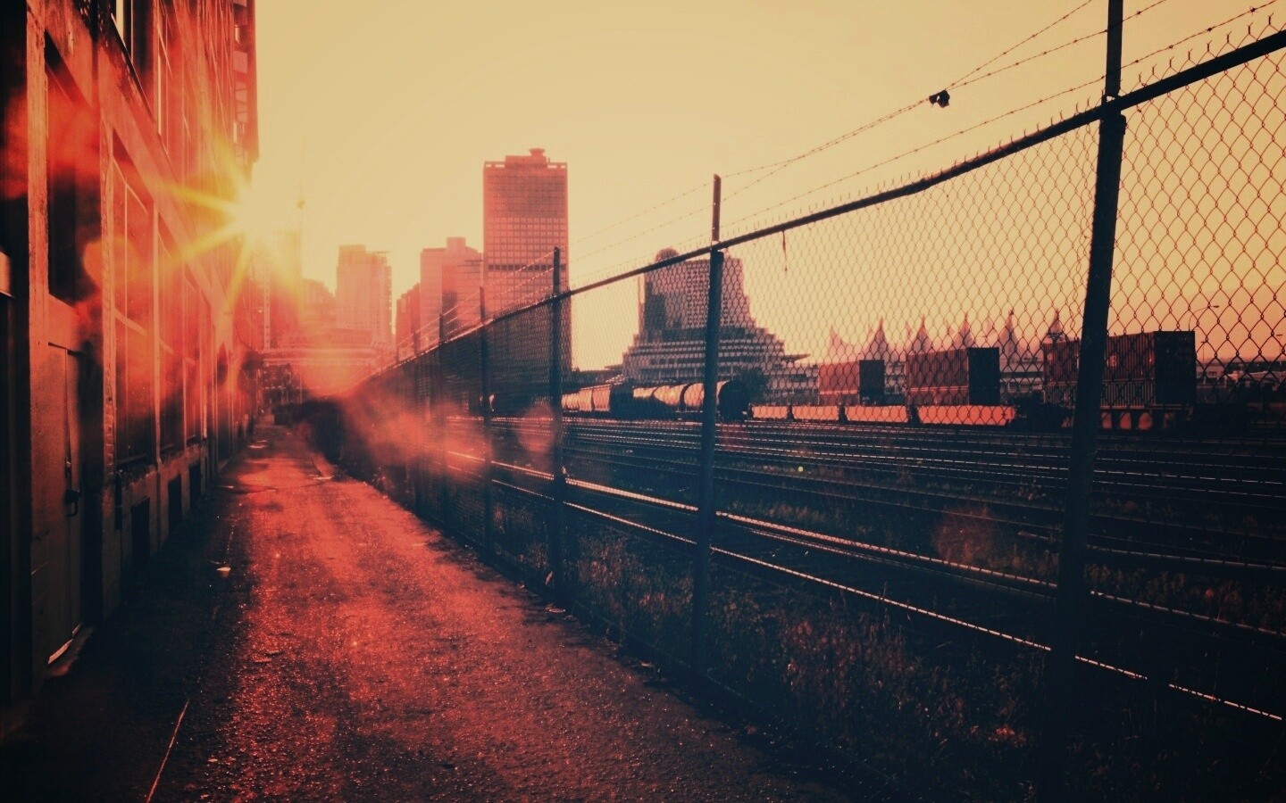 Железная дорога обои