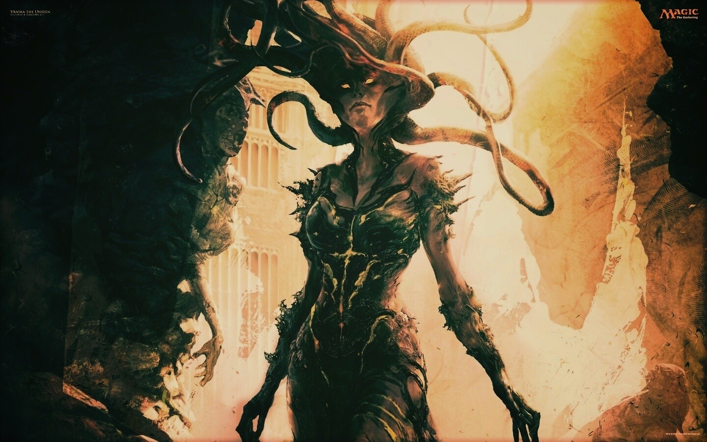 Горгона обои