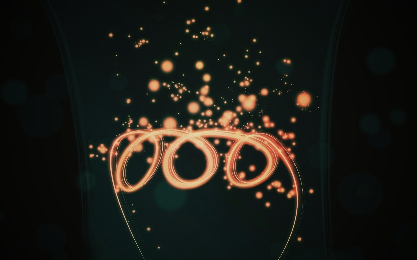 Огненные кольца обои