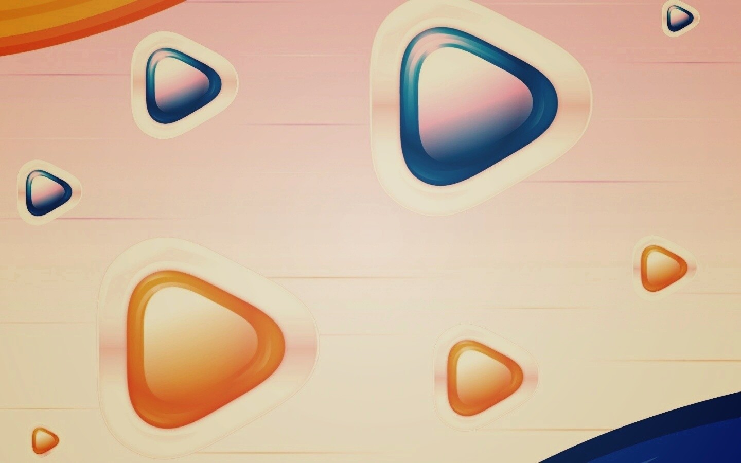 Разноцветный кнопки Play обои