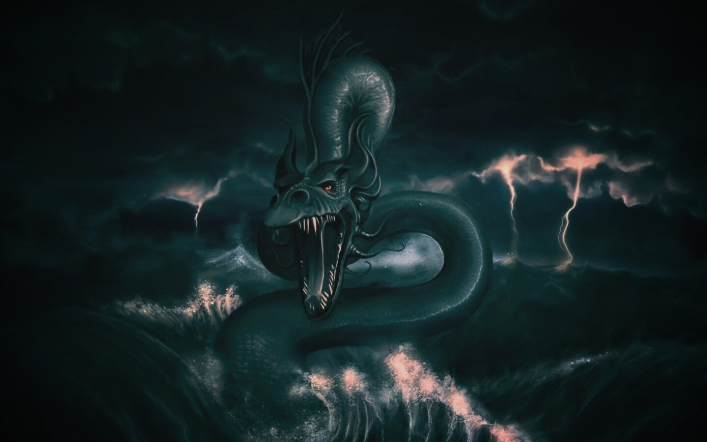 Морской дракон обои