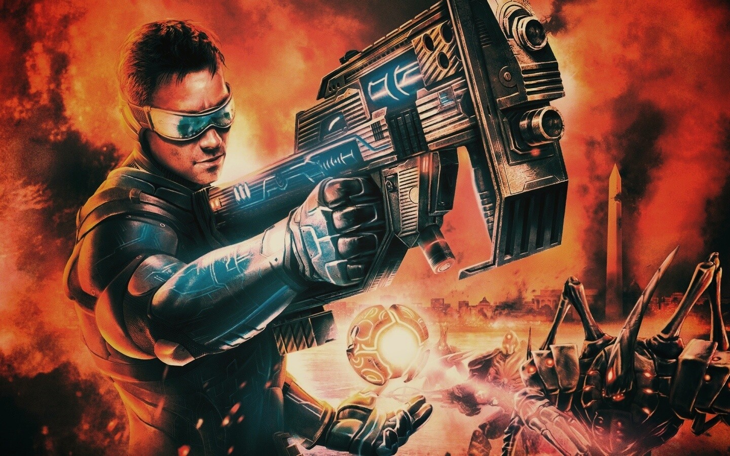 Битва с роботами обои