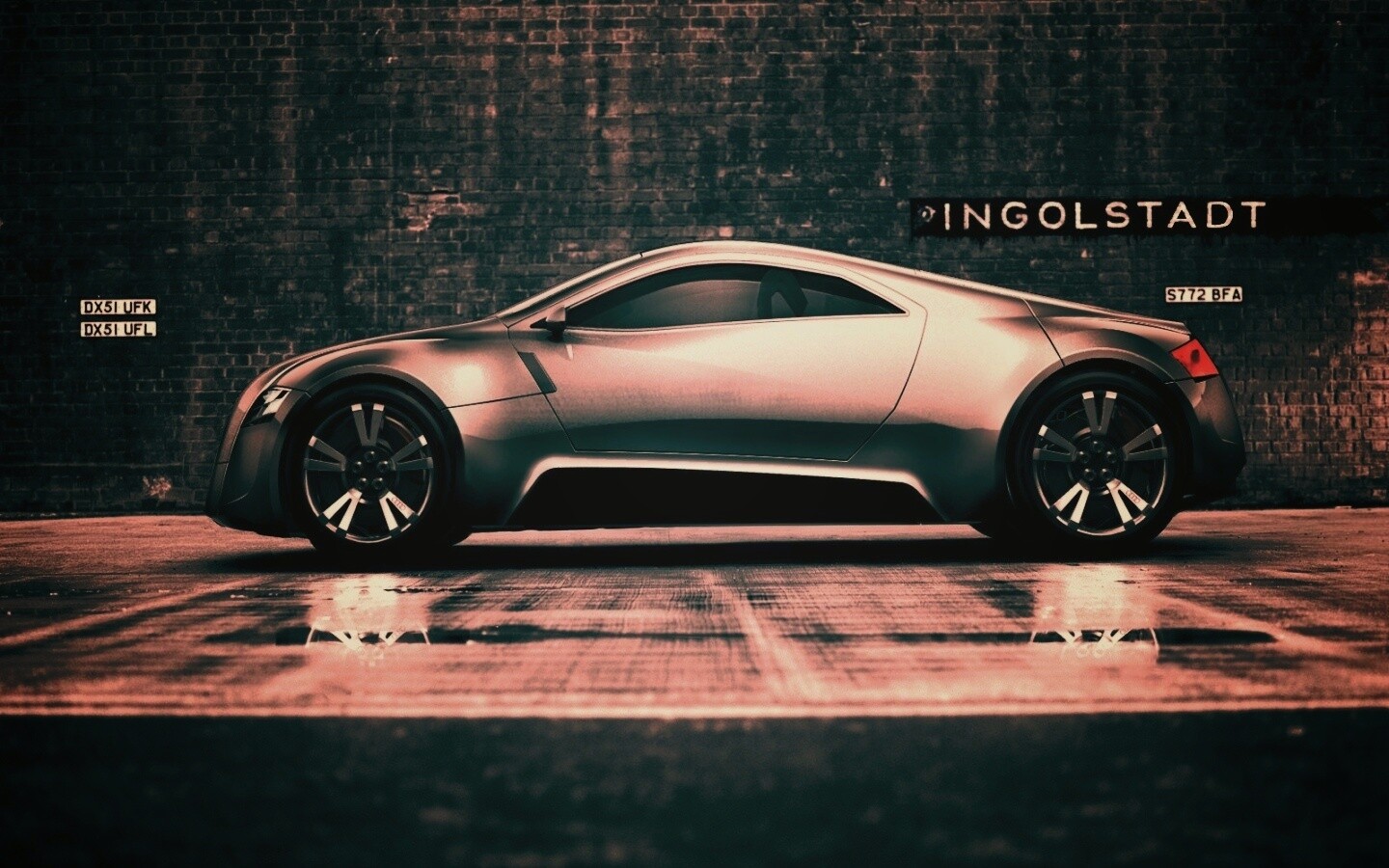 Концепт Audi R Zero обои