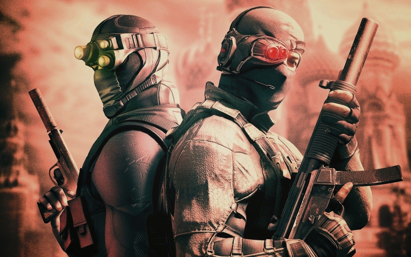 Герои Splinter Cell Conviction в Москве обои