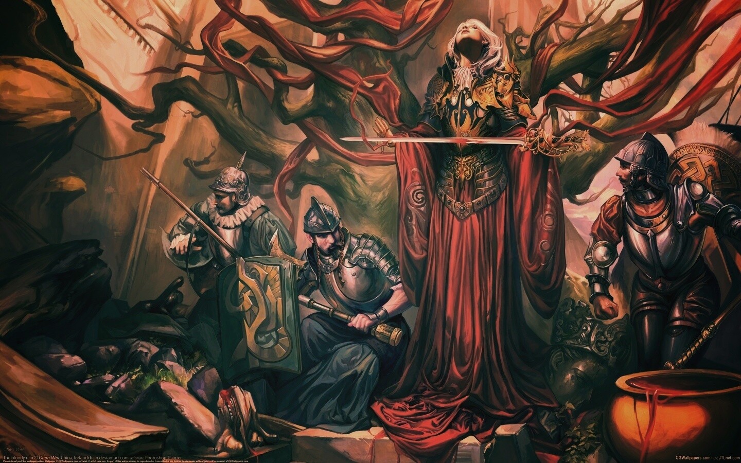 Королева с мечем обои