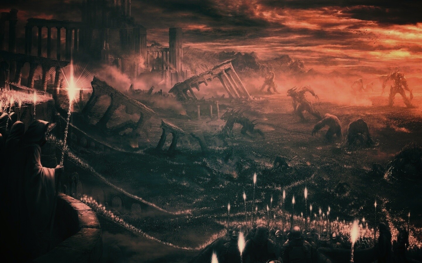 Добро против зла обои