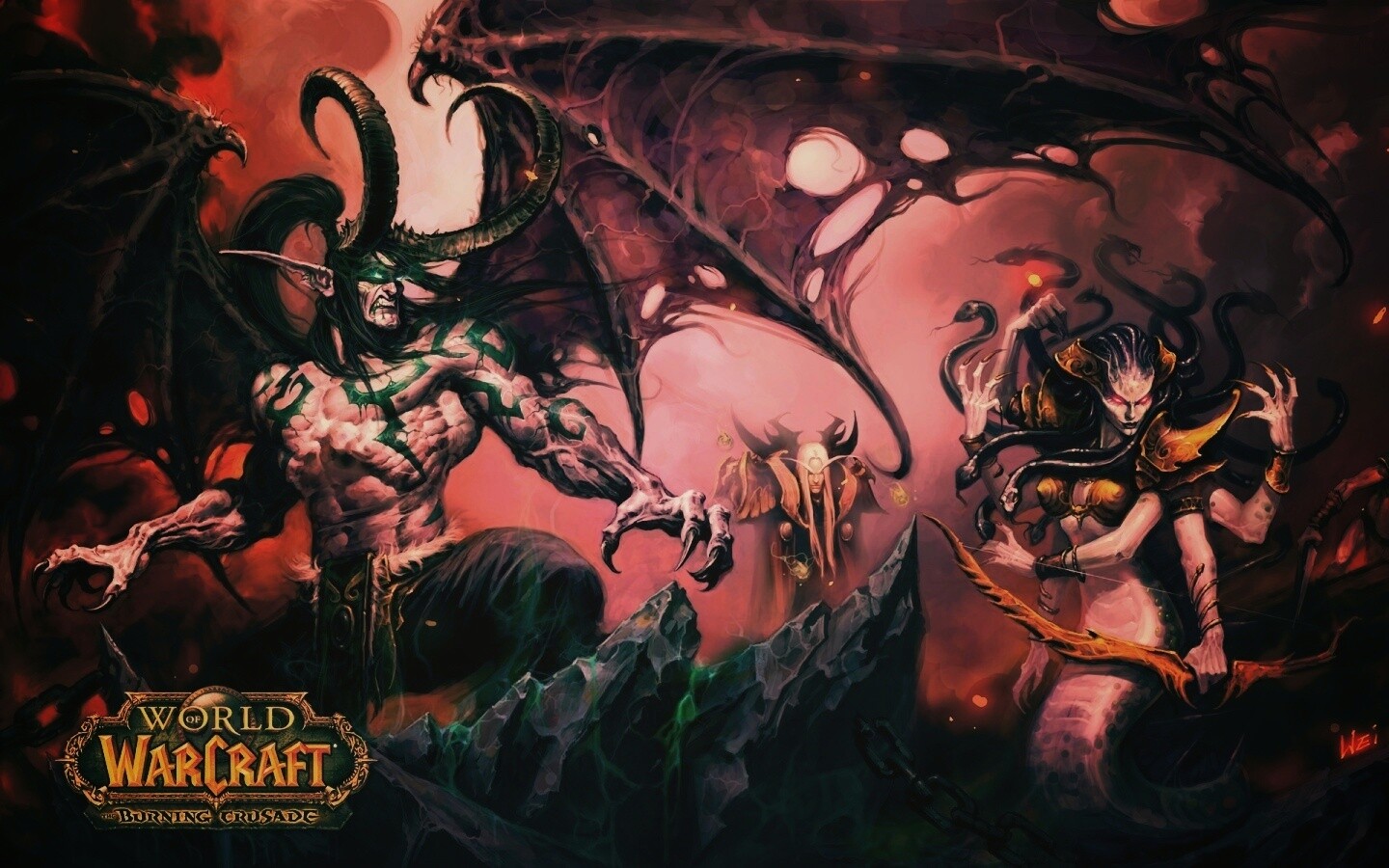 Обои Worldof WarCraft Burning Crusade обои