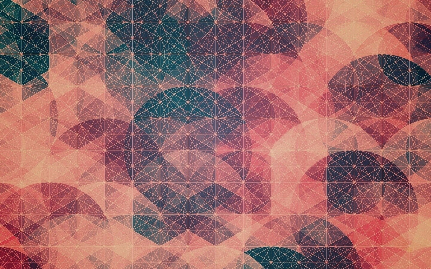 Узор из геометрических фигур обои