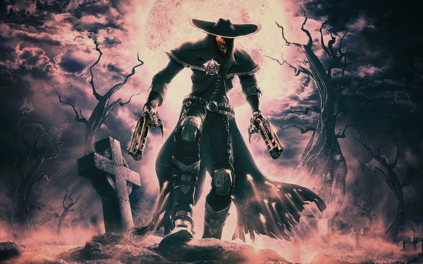 Мертвец с пистолетами обои