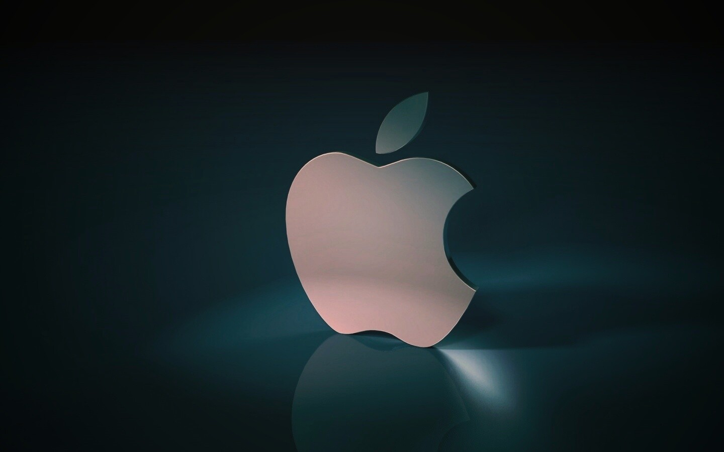 3D логотип Apple обои
