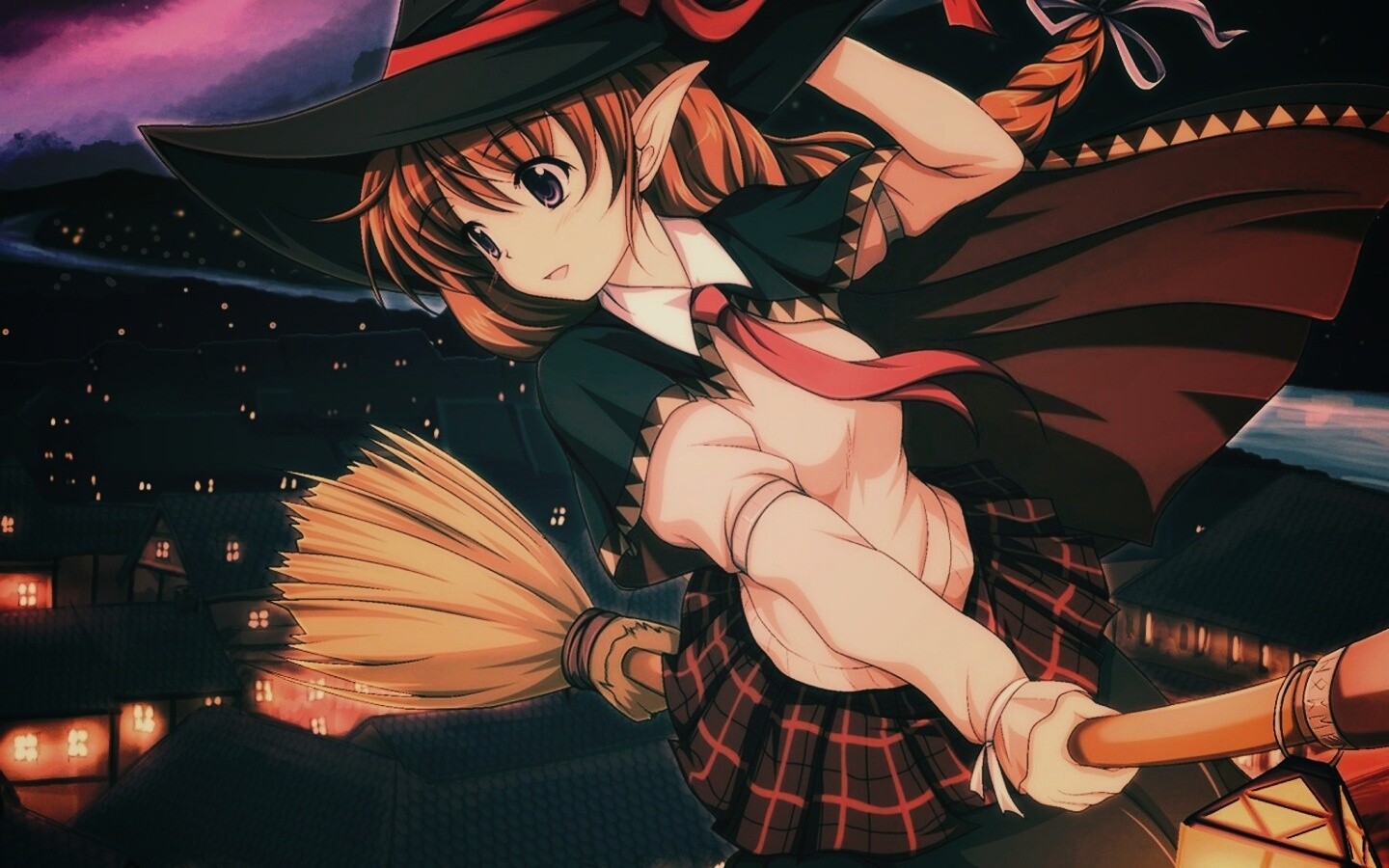 Эльфийская ведьмочка обои