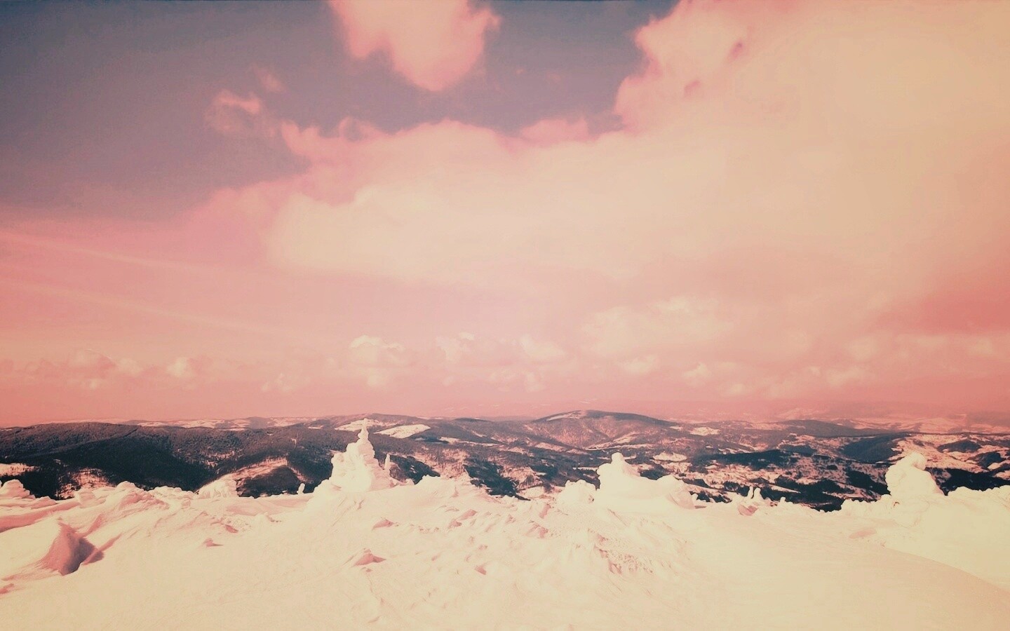 Горная вершина обои